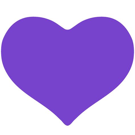 Purple Heart Emoji Clipart Free Download Transparent Png Creazilla Sexiz Pix