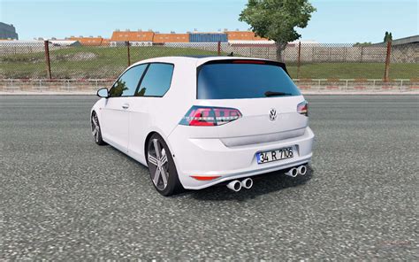 Volkswagen Golf R Line Typ 5g 2013 Para Euro Truck Simulator 2