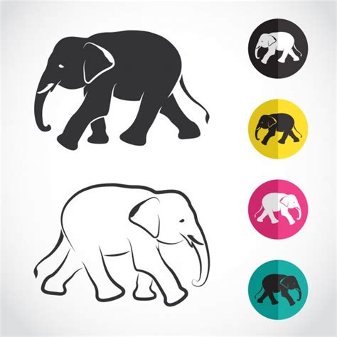 Vector Image Of An Elephant Stock Vector Image By ©yod67 31030951