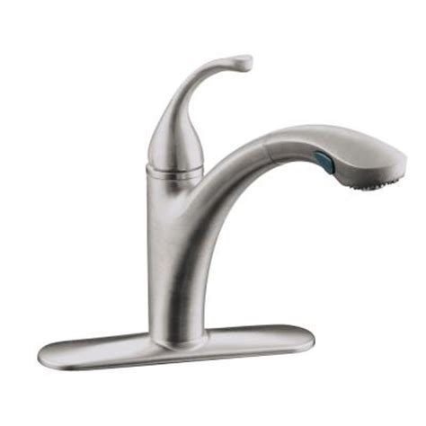 We are a leading online retailer of kohler products for home and commercial use. KOHLER Forte Single-Handle Pull-Out Sprayer Kitchen Faucet ...