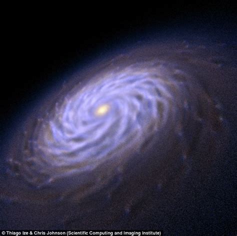 Astronomers Uncover The Secrets Behind The Arms Of A Spiral Galaxy With