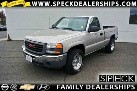 2007 Gmc Sierra 1500 Classic Regular Cab Pickup Short Bed For Sale In