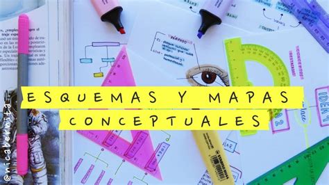 CÓmo Hacer Un Esquema O Mapa Conceptual Para Estudiar 🤓 Apuntes Bonitos