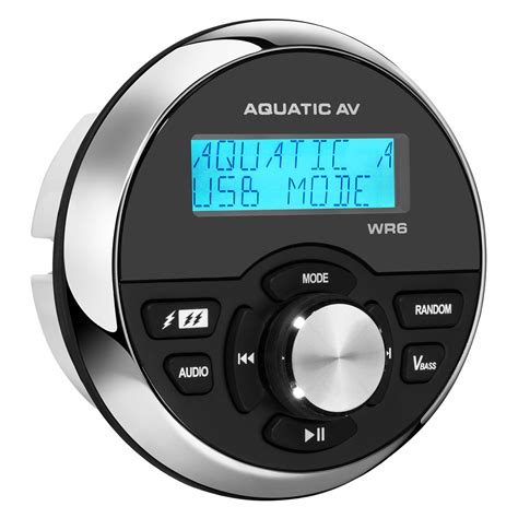 Aquatic Av Wr Waterproof Wired Remote Control For Series Stereos
