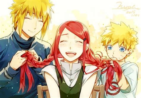 Minato Kushina And 나루토 ~ Most Adorable Thing In The World Xd 미나토