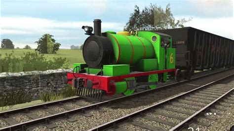 The Adventures Of Faceless Percy Number 6 Green Trainz Thomas And