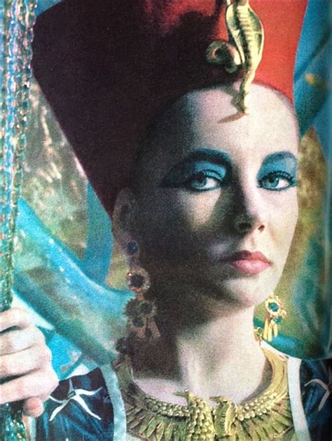 Elizabeth Taylor As Cleopatra Photographed By Roddy Mcdowall 1963