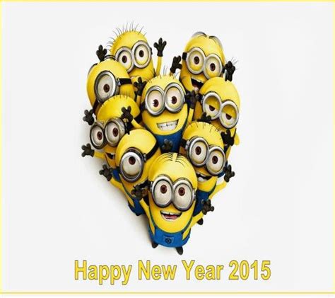 Minions Happy New Year 2015 Minions Funny Funny Minion Pictures