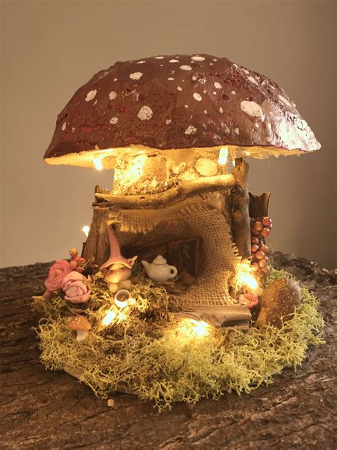 Fairy Mushroom House Wallpaper