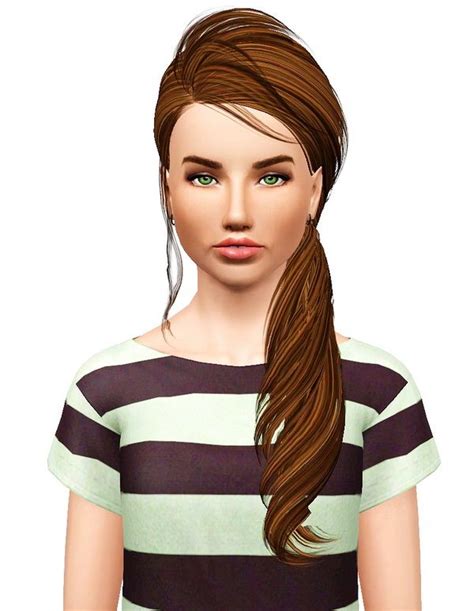 Skysims 226 Hairstyle Retextured By Pocket Sims 3 Hairs Sims Hair