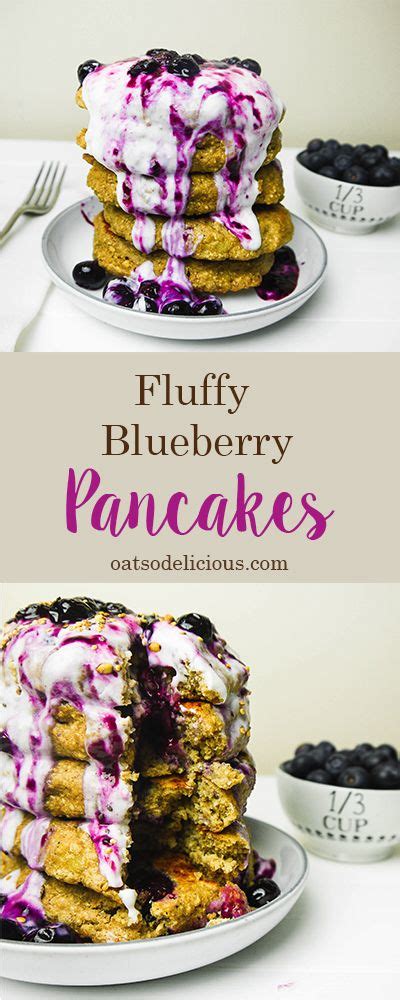 Fluffy Blueberry Pancakes Gluten And Dairy Free Fluffy