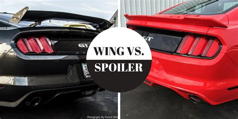 Spoiler Or Wing Do It Yourself Mustang Upgrades Rpi Designs Llc