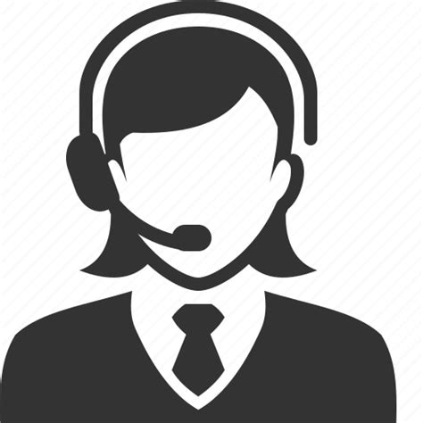 Callback Consultant Female Operator Support User Woman Icon