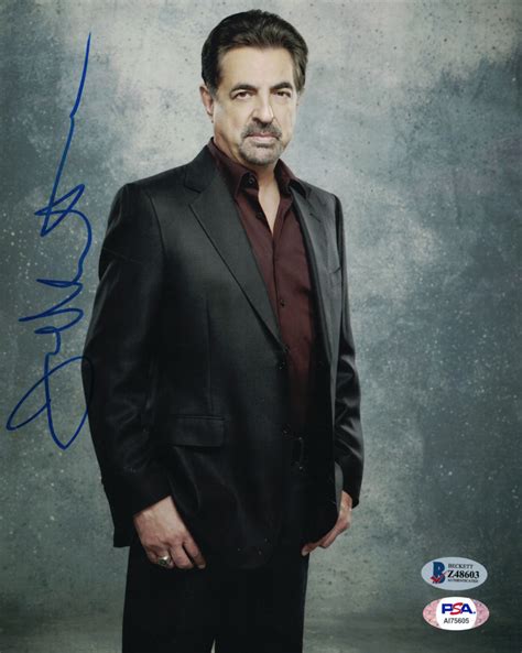 joe mantegna signed criminal minds 8x10 photo beckett coa pristine auction