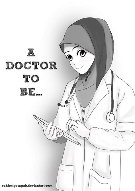 Gambar Kartun Nurse Muslimah Kantor Meme
