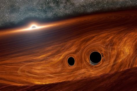 Collide To Make Two Black Holes Collide Try Three Quanta Magazine