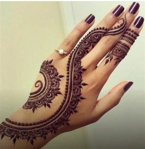 Best Mehndi Designs Simple Black Henna Designs In