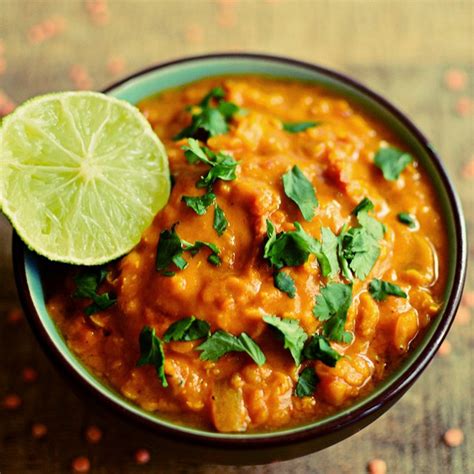 Dahl de lentilles corail au Monsieur Cuisine