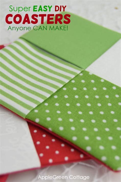 How To Make Coasters Perfect Diy Holiday Decor Applegreen Cottage