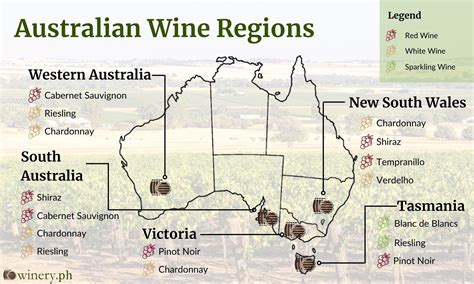 Discover Australias Wine Regions From Bold Shiraz To Delightful Spar