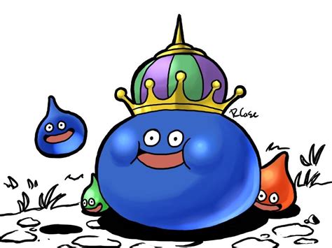 Dragon Quest Slimes By Rongs1234 On Deviantart Dragon Quest Slime