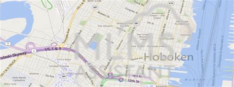 Map 20 Hoboken Nj Map Hoboken Map Screenshot