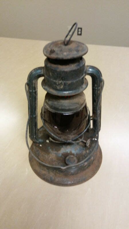 Old Railroad Signal Lantern Dietz Antique Price Guide Details Page