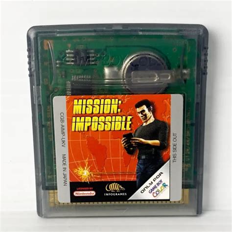 Mission Impossible Game Boy Color Tested And Working Free Postage