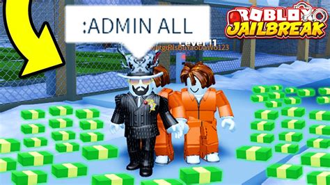 Jailbreak codes can give items, pets, gems, coins and more. Giving ADMIN As ASIMO3089 For CASH! (Roblox Jailbreak ...