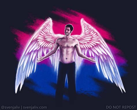 Tom Ellis Lucifer Angel Wings