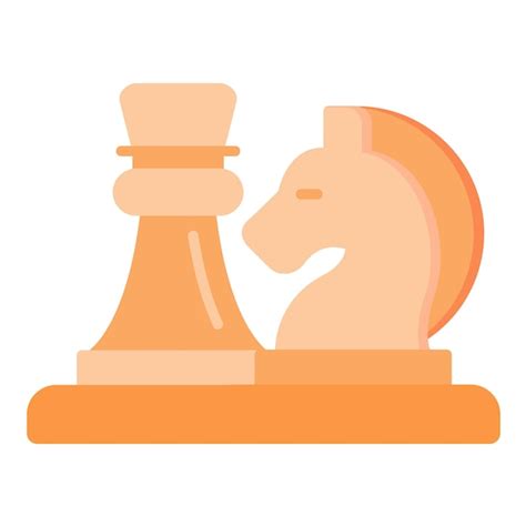 Premium Vector Chess Game Flat Illustration