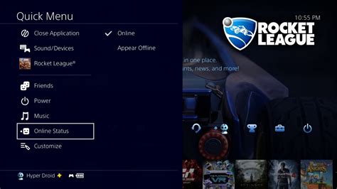 Ps4 Quick Menu Youtube