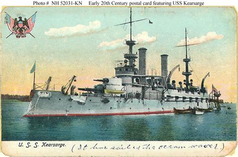 Usn Ships Uss Kearsarge Battleship 5