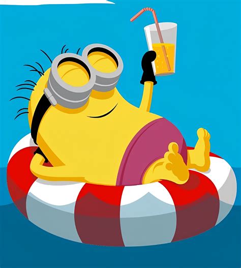 Minion On Purple Speedo Swimsuit [summer] By Sergibluebird16 On Deviantart