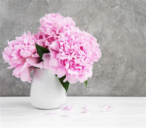 Pink Peony Flowers 5496494 Stock Photo At Vecteezy