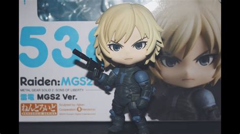 Nendoroid 538 Raiden Metal Gear Solid 2 Quick Unboxing Hd Youtube