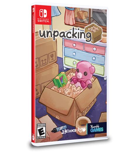 Unpacking Switch Limited Run Games