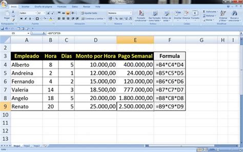 Como Hacer Una Tabla De Multiplicar En Excel