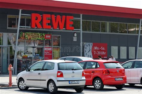 Rewe Supermarket Editorial Stock Photo Image Of Entry 67070333