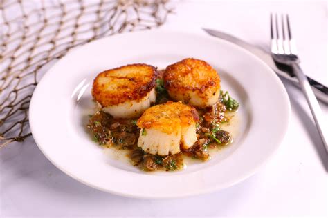 Browned Butter Scallops With Capers And Lemon Dorothy Lane Market