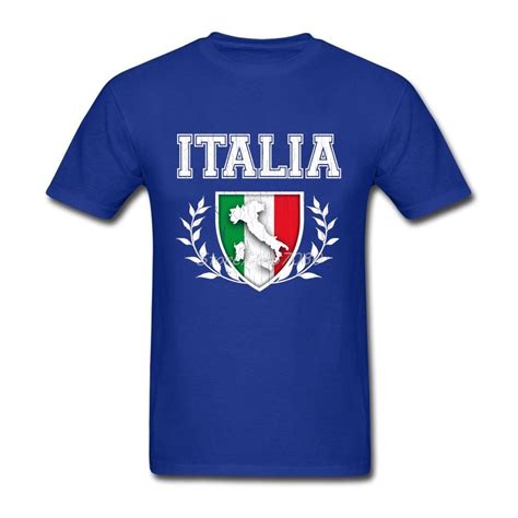 vintage italian flag crest t shirt custom short sleeve t shirt men pp camiseta cotton big size