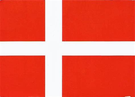 The red flag with a white cross is known as the dannebrog, or danish cloth. Postcards on My Wall: Flag of Denmark