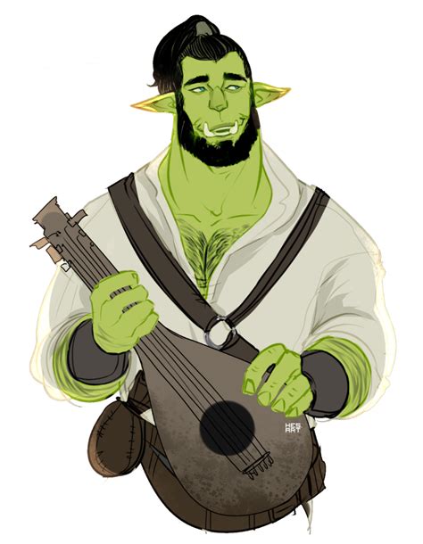 An Image Of A Man With A Beard Holding A Ukulele In His Hands