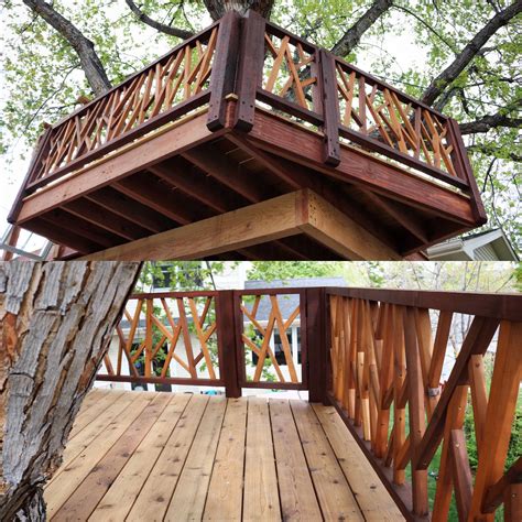 Mountain laurel handrails are available nationwide.learn more they can be installed throughout the home and look great outside.learn more continue the motif with a mountain laurel branch banister.learn more mountain laurel handrails come in preassembled sections that are easy to install. Stylized branch handrails on the treehouse deck. | Outdoor ...