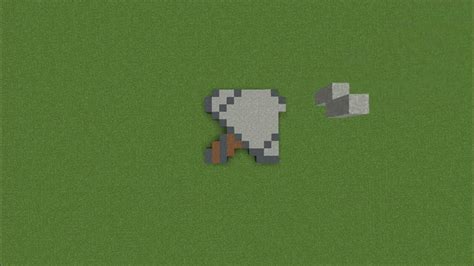 Mjölnir Falling Pixel Art In Minecraft Java Youtube