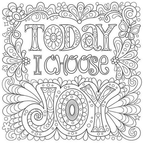 Yorkshire terriers are such sweet little pups. Today I Choose Joy Free Coloring Page with hearts ...