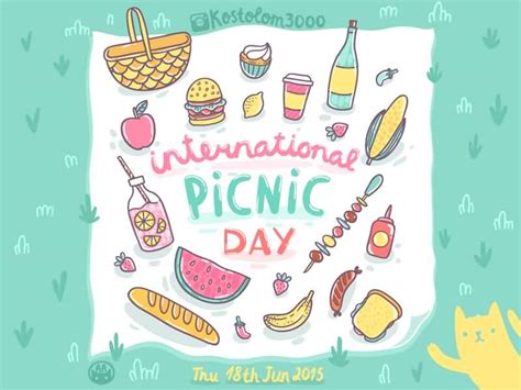 International Picnic Day Graphic Wishes Image