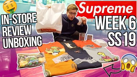 Crazy Supreme Week 6 Pickups And Unboxing From In Store Nyc Release