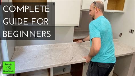 How To Install A Kitchen Countertop To The Cabinets Countertops Ideas