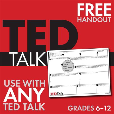 Most Popular Teaching Resources Ted Talks Free Worksheet To Use With